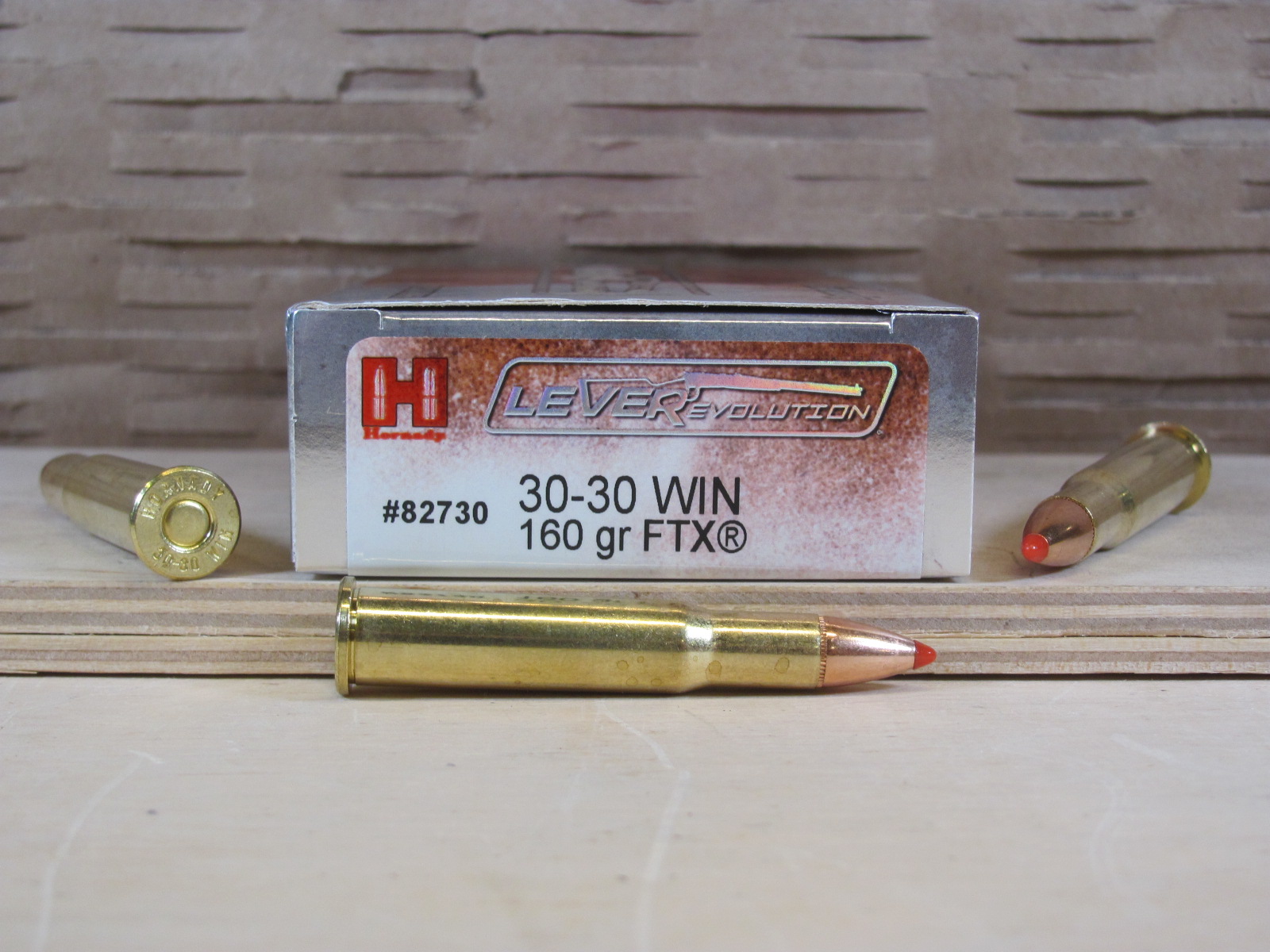 200 Round Case – 30-30 Win Hornady 160 Grain Leverevolution FTX Ammo – 82730