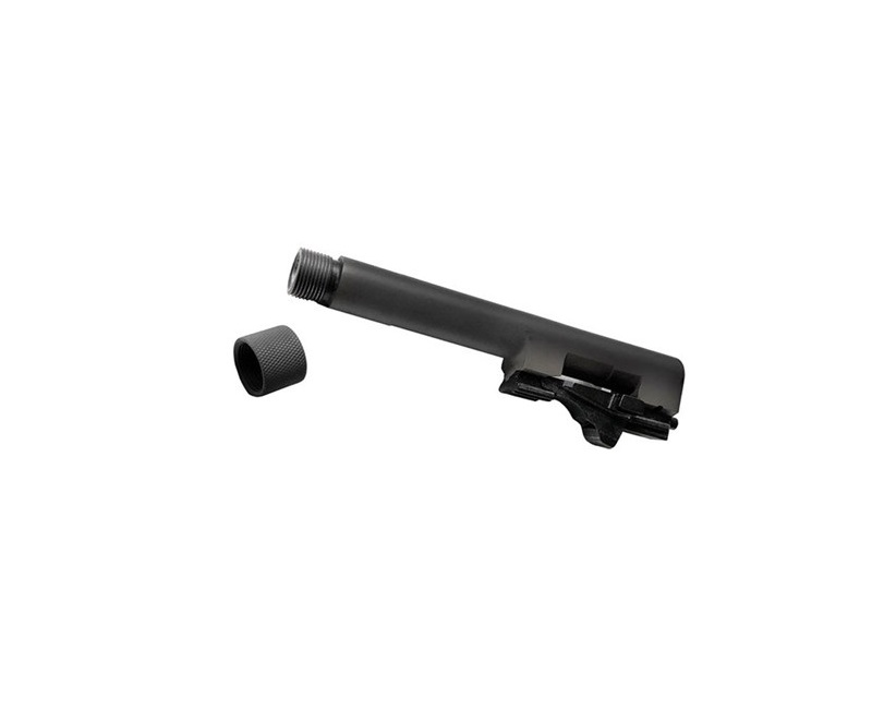 Beretta BARREL 92FS CPT 9MM BLK THD 1/2X28 TPI