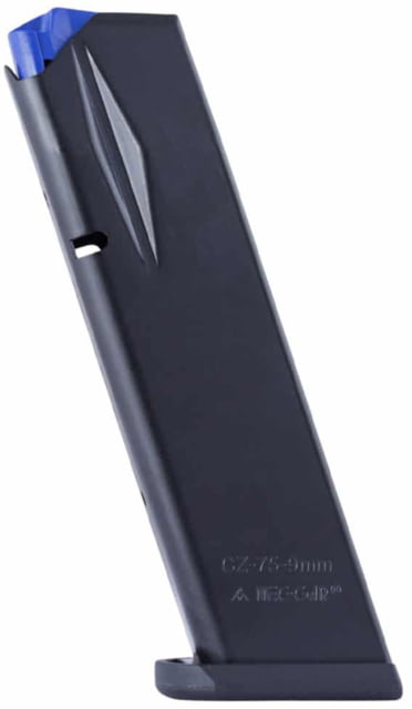 Mec-Gar Magazine CZ 75B/ 85B/ SP-01/ Shadow/ Shadow 2 9mm Luger 17 Round Anti-Friction Coated Blued 1 Pack Carbon Steel 17RD