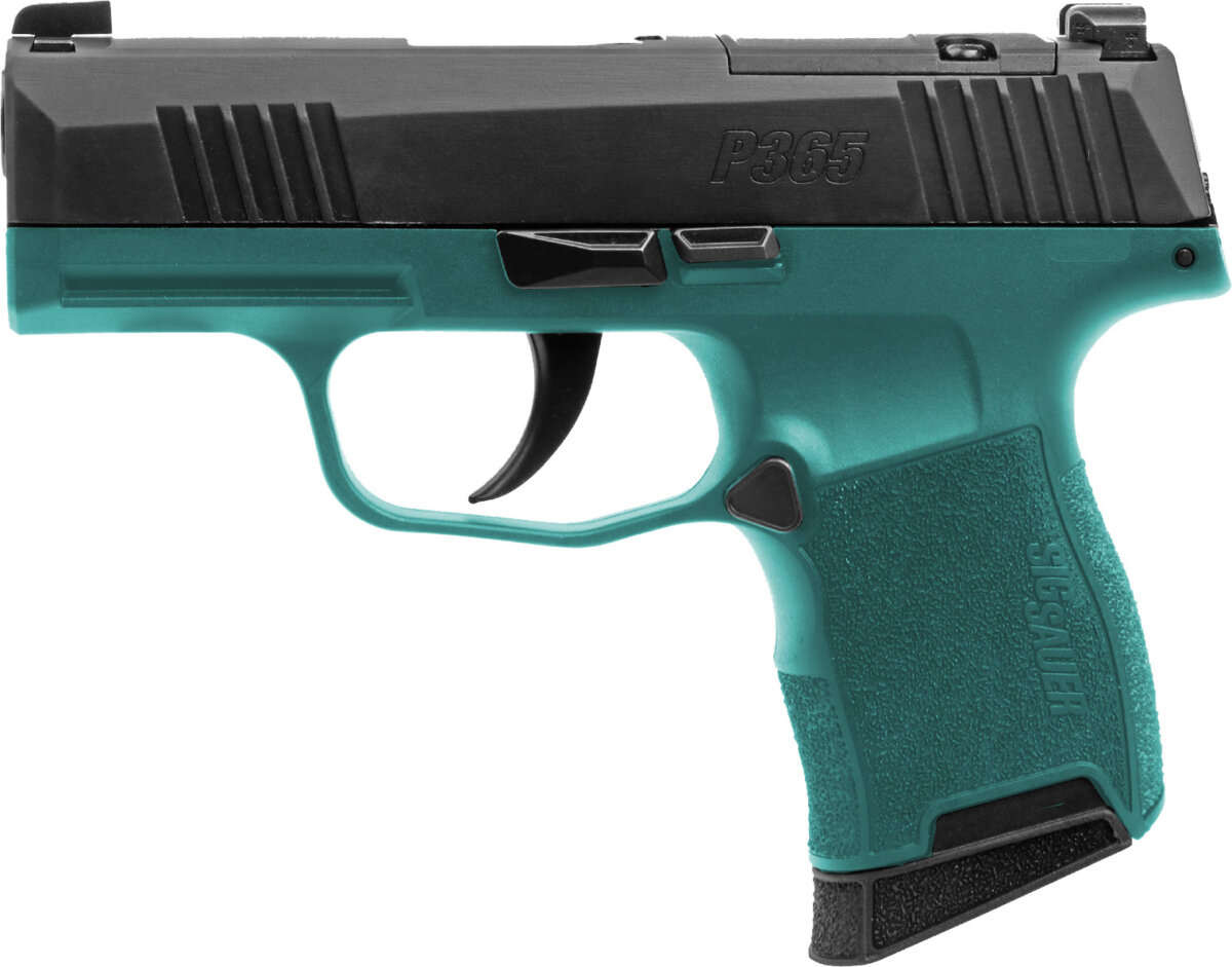 Sig Sauer SIG P365 NIT PST 9MM 10R TEAL