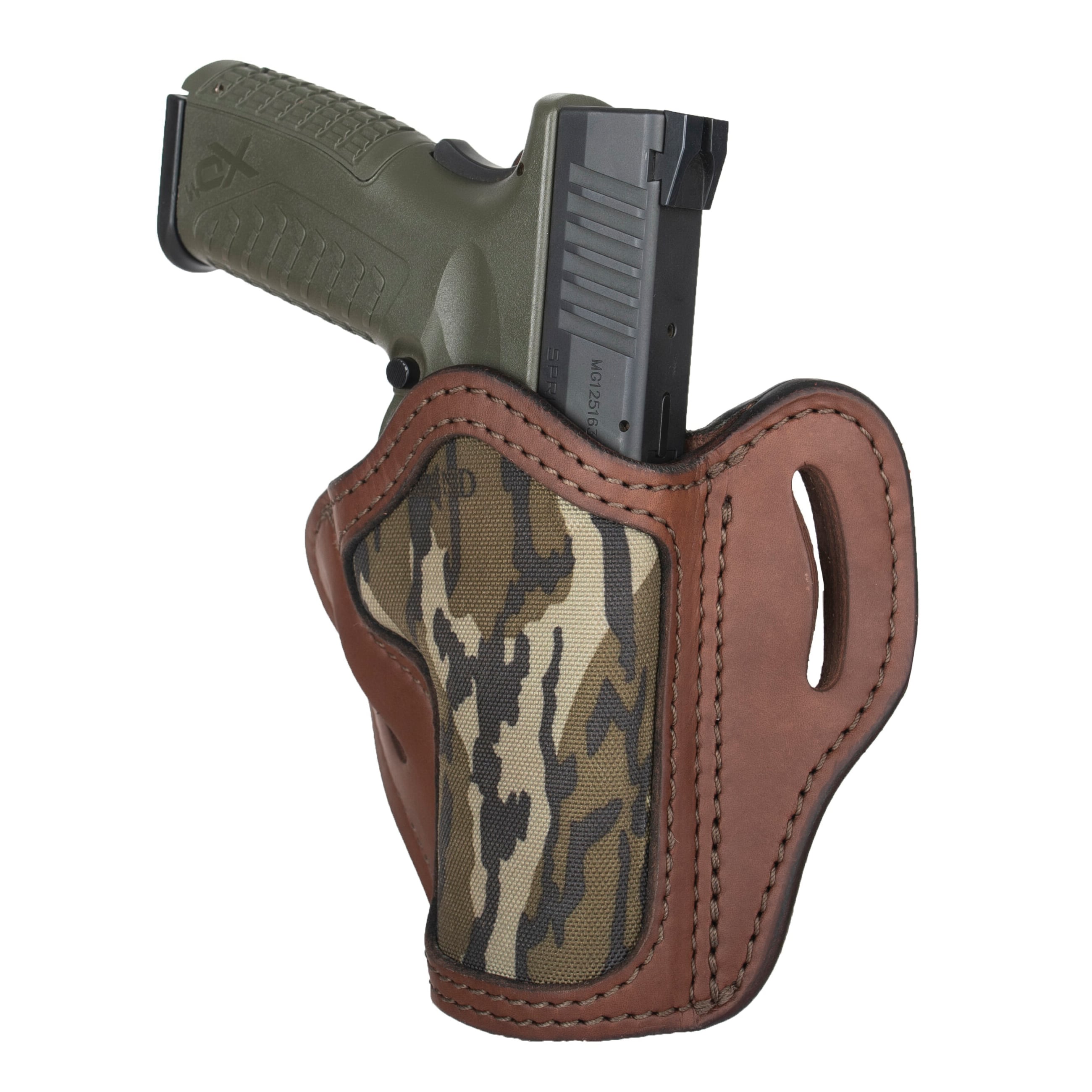 1791 Gunleather Optic Ready Springfield XDM Leather OWB Right Holster 2.40 - MOBH24BRWR