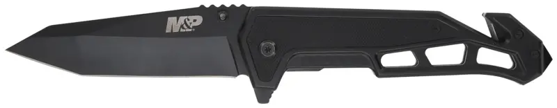 Smith Wesson Knives 1160826 M Body Guard Folding Plain Black 8Cr13MoV SS Blade 5.26" Black Steel/G10 Handle Includes Pocket Clip