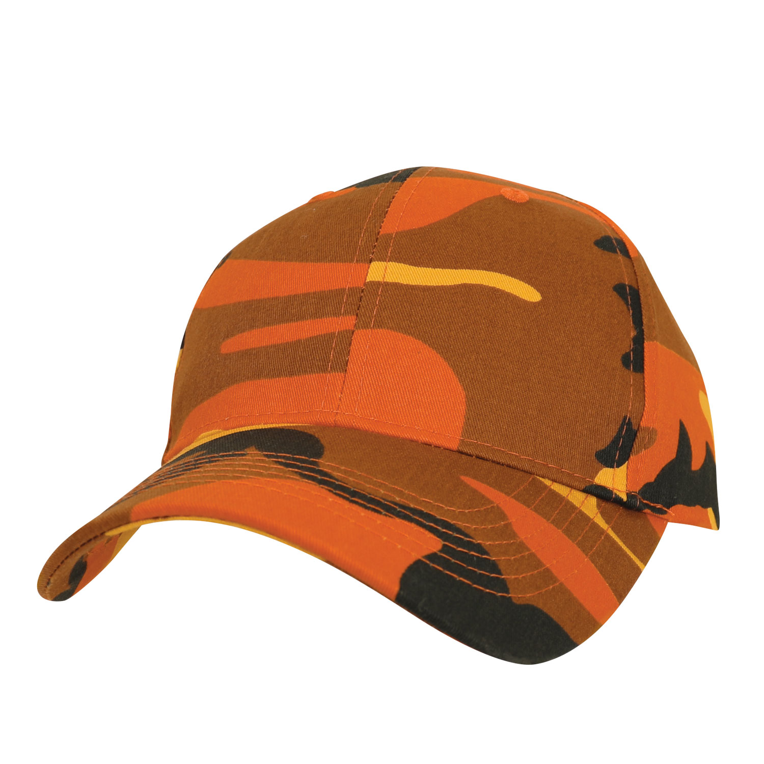 Rothco Supreme Camo Low Profile Cap - Savage Orange Camo