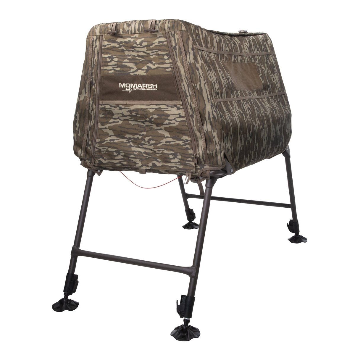 Momarsh Invisi-Lab 31" x 24" x 21" Dog Blind, Mossy Oak Original Bottomland Camouflage