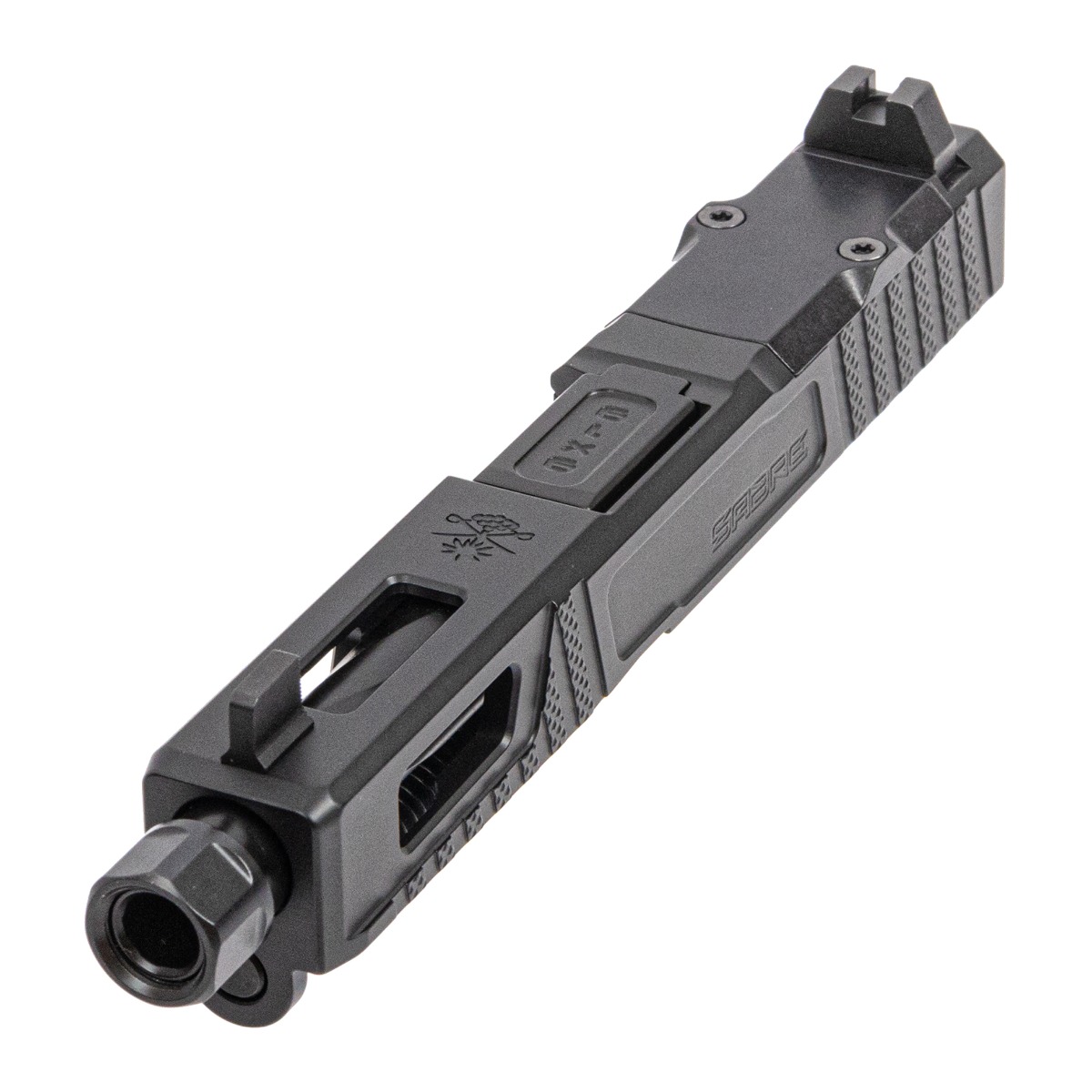 PSA Sabre Dagger RMR Slide Assembly With Threaded Barrel, Black
