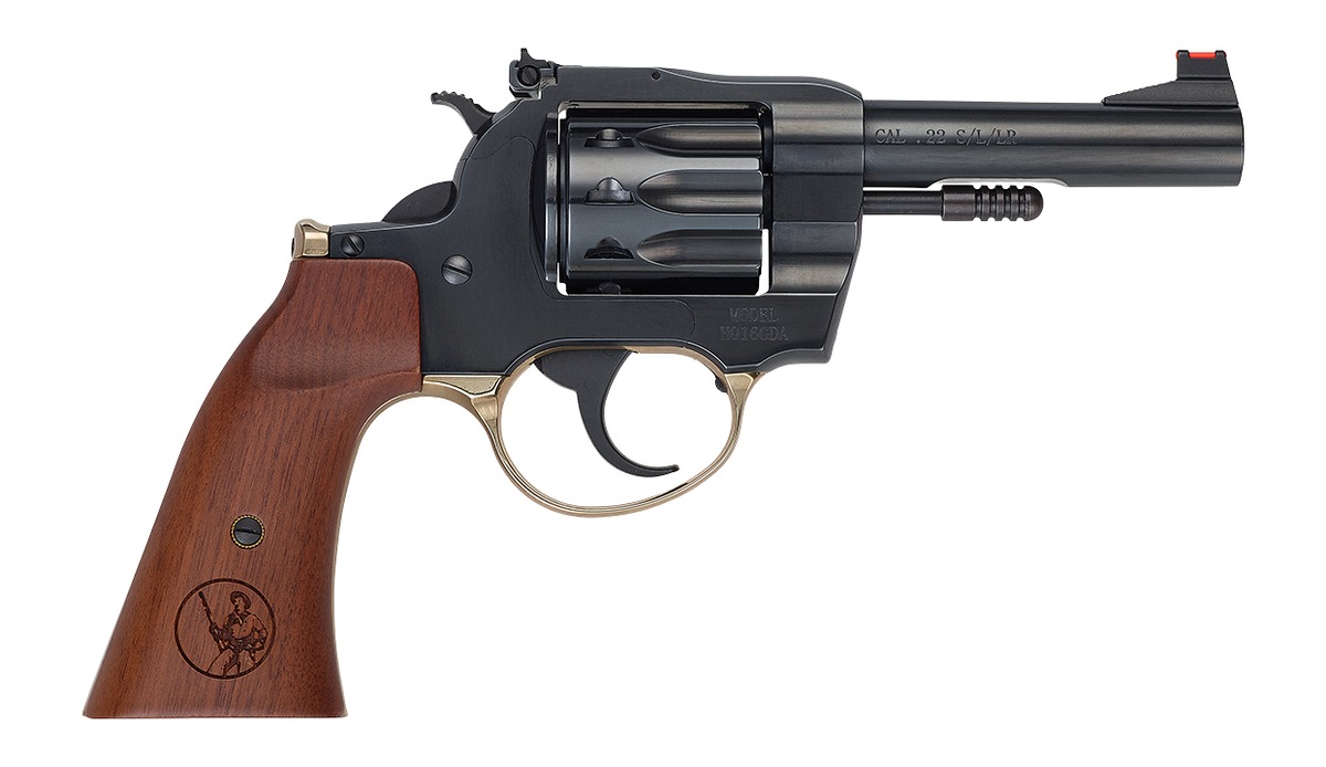 Henry Golden Boy .22 LR Revolver, 4" Blued Barrel