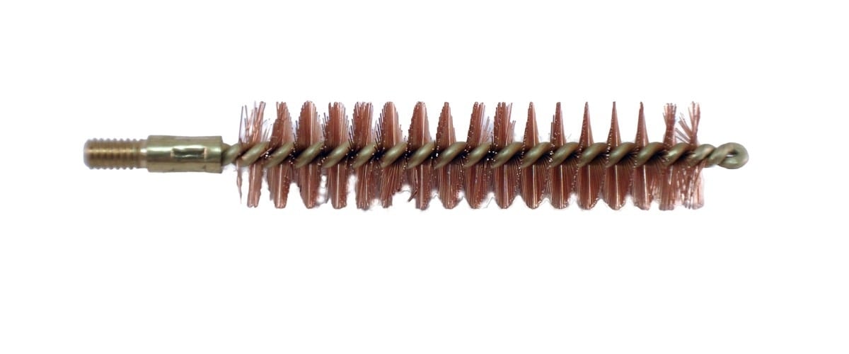 Pro-Shot .22 Cal. Rimfire Pistol Length Bronze Bristle Bore Brush  22P
