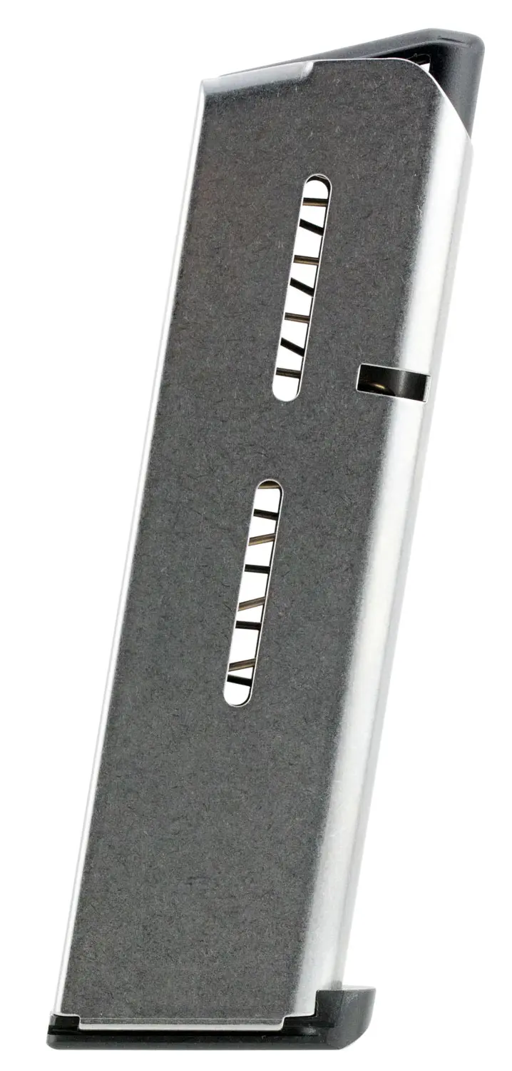 Wilson Combat 47CHV 1911 7rd Detachable w/ Lo-Profile Steel Floor Plate 45 ACP+P Stainless Steel