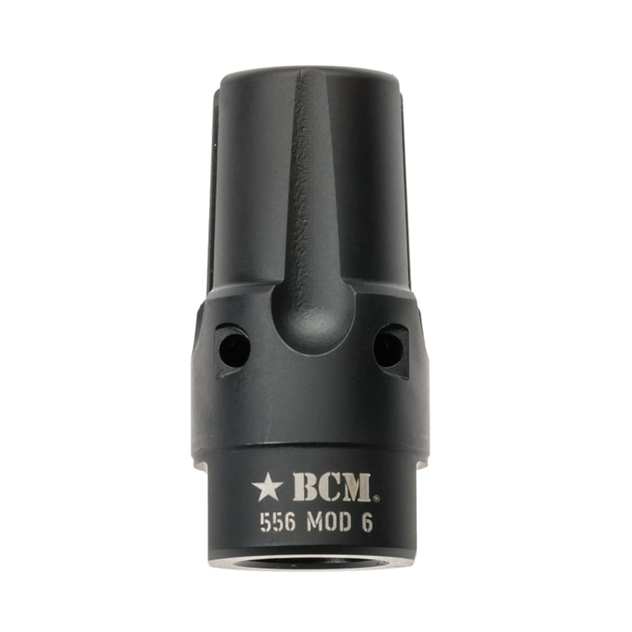 Bravo Company Mod 6 Compensator 1/2-28, Black