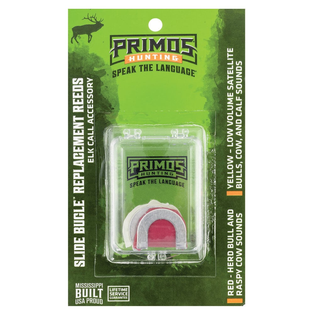 Primos Slide Bugle Replacement Diaphragm, Red/Yellow