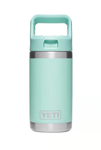 YETI Rambler Jr. 12 oz Kids Water Bottle, Seafoam