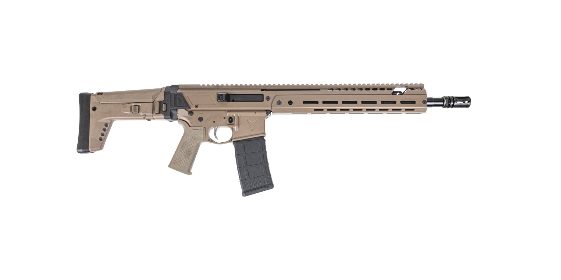 PSA JAKL 16" 5.56 1:7 Nitride A2 MOE SL EPT F5 Stock Rifle, FDE