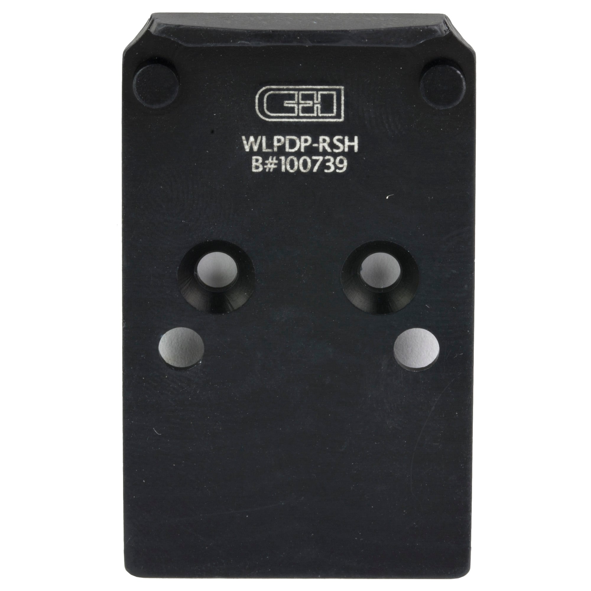 C&H Precision Optic Plate -WTHR PDP 1.0 TO RMR/SRO/HOLO- WLPDPRSH