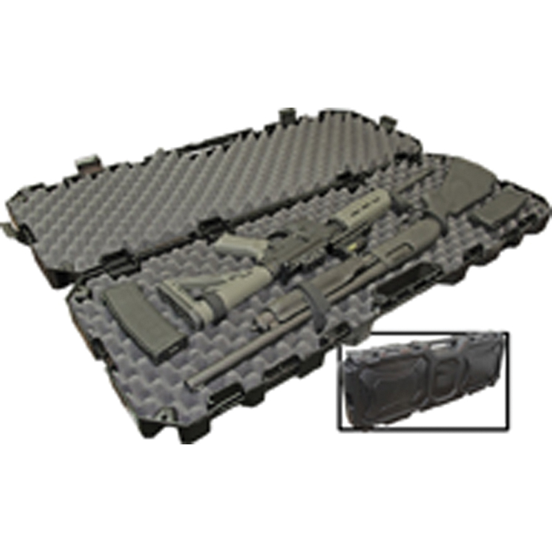 MTM Case Gard Tactical Rifle Case, 42", Black - RC42T