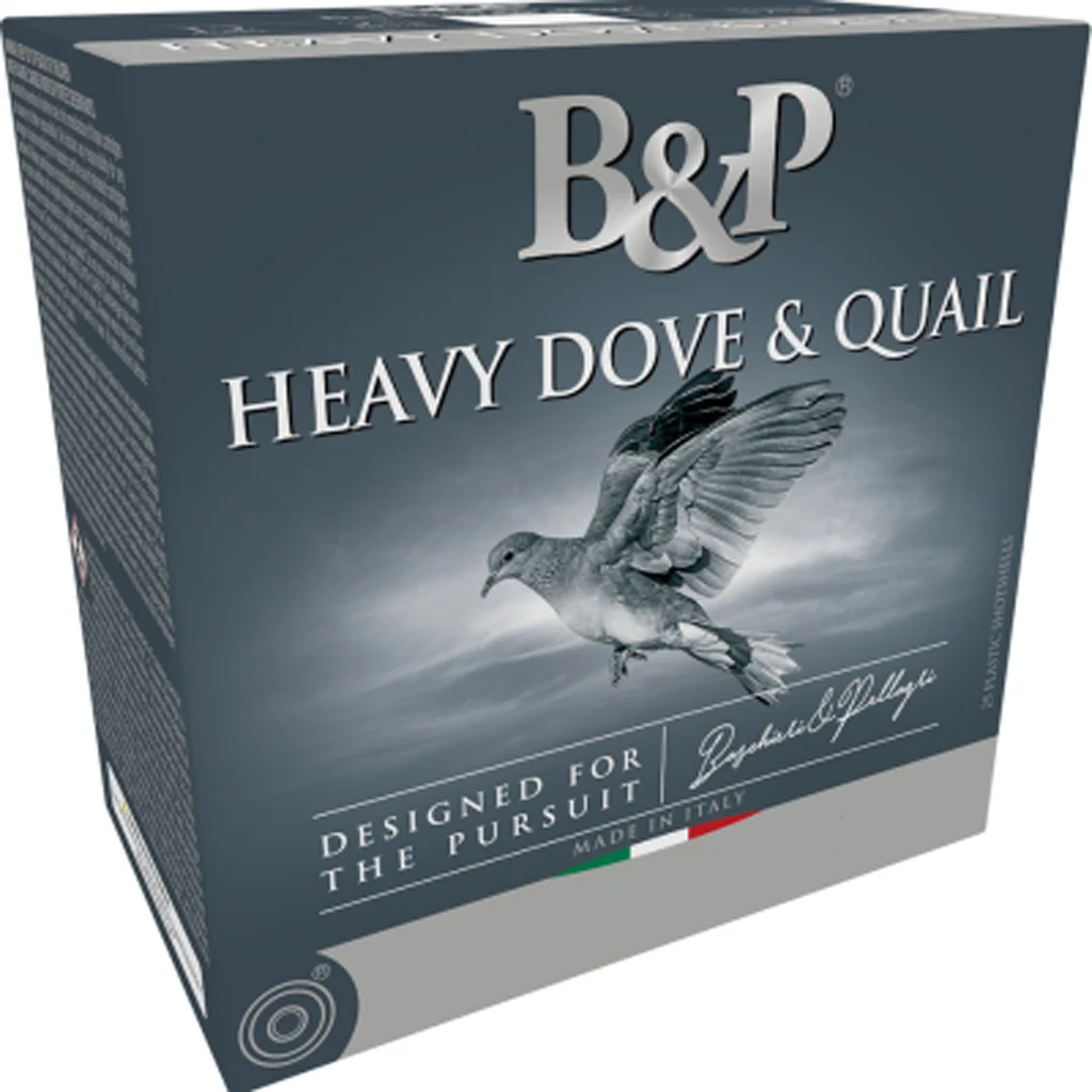 B Dove Quail Shotgun Loads 410 ga. 2.5 in. 1/2 oz. 1210 FPS 8 Shot 25 rd.