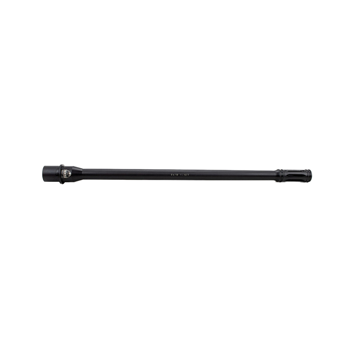 Faxon Firearms Blowback Button Rifled Pistol Caliber Taper Barrel 9mm 16", Black