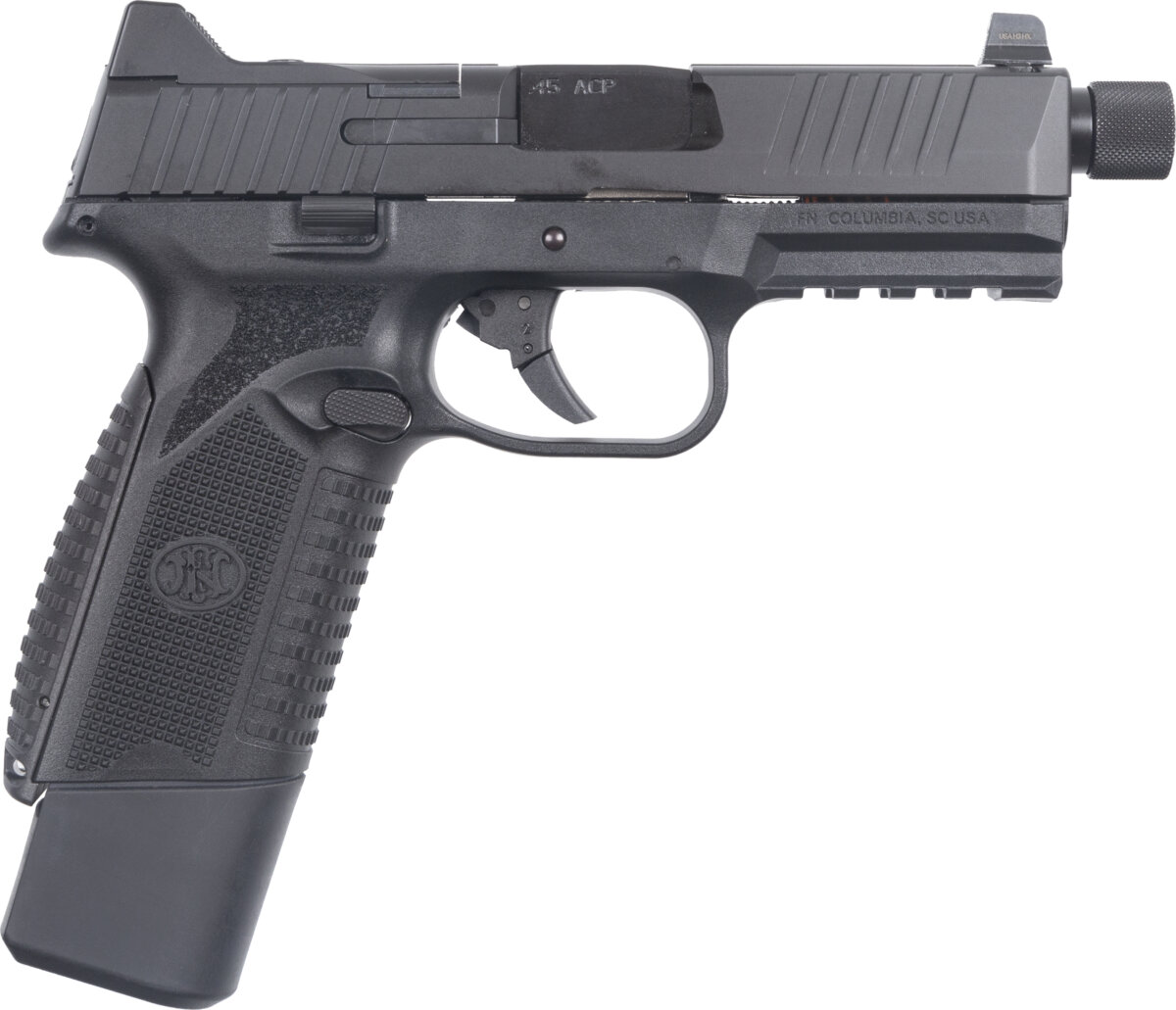 FN America FNM 545 TAC 45AP BLK 15/18RD