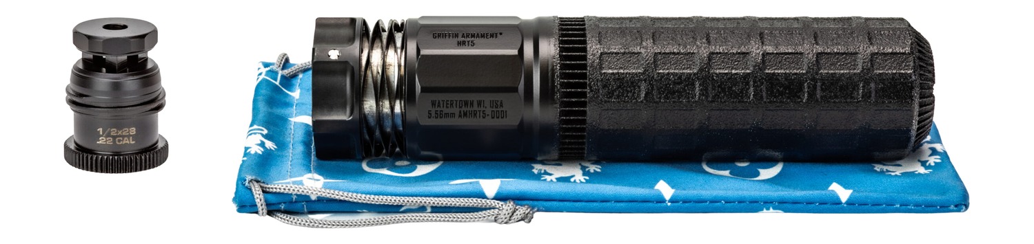 Griffin Armament HRT-556 Suppressor 5.56mm Black