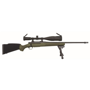 MOSSBERG Patriot Night Train 300 Win Mag 24" 3rd Bolt Rifle w/ Threaded Barrel & 6-24x50 Scope
