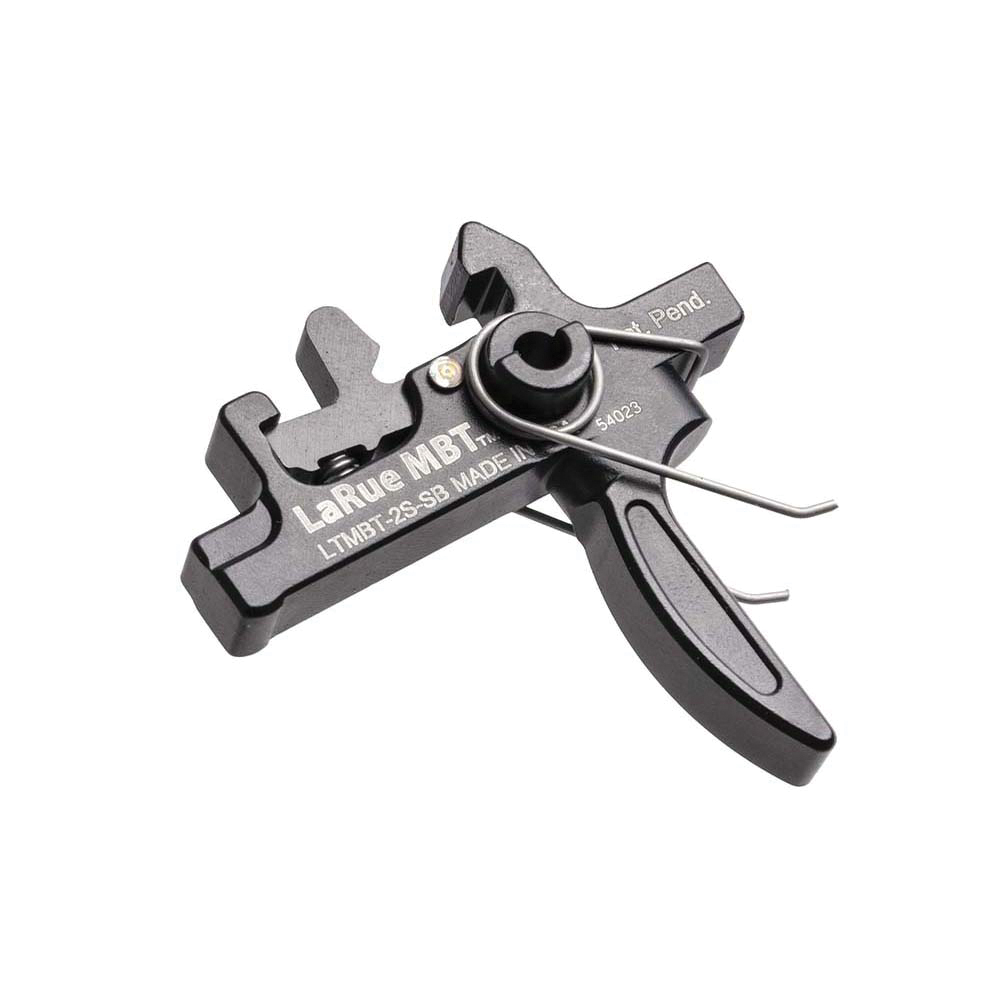 Larue MBT-2S Straight Bow Trigger Two-Stage, Black