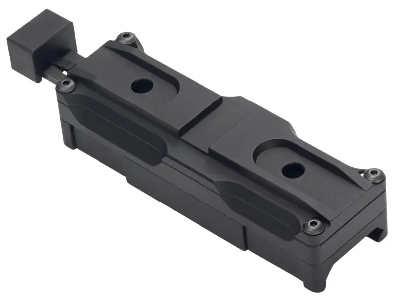 Kinetic Development Group SID5-110 Sidelock Black Aluminum Compatible w/ Aimpoint Patrol Rifle Optic PRO/Comp M4