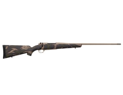 Weatherby Mark V Backcountry 6.5 Creedmoor 22" 4rd Bolt Action Rifle, Green/Tan - MBC01N65CMR4B