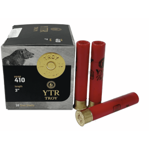 Troy Ammunition 410 Bore 3 Inch 5/8 oz 4-Shot Shotshell 25 rd BOX