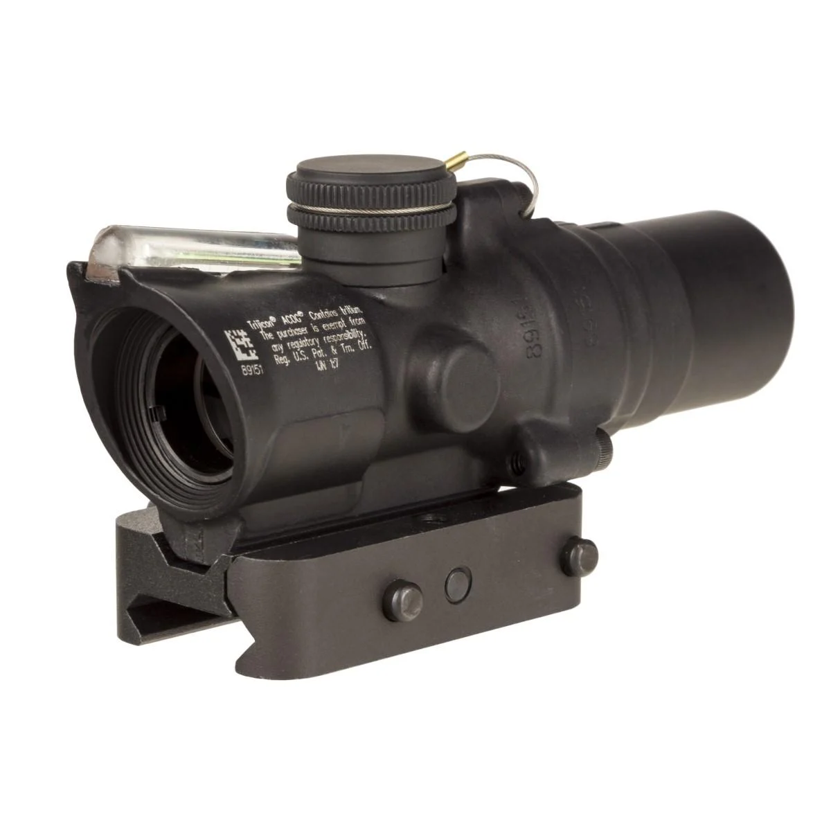 Trijicon Compact ACOG 1.5x16S Rifle Scope Low Height Green Ring 2MOA CDR Illuminated Black w/ Mount