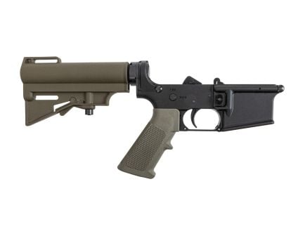 PSA Classic AR-15 Complete Stealth Pistol Lower W/HAR-15 Brace, ODG