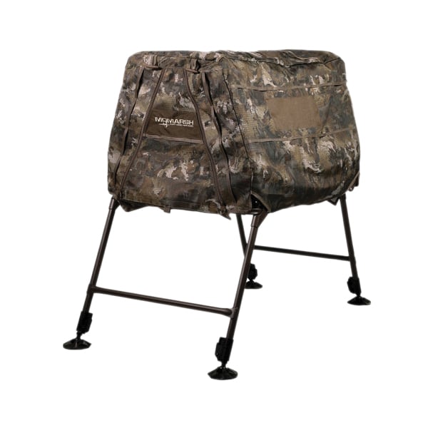 Momarsh Invisi-Lab 31" x 24" x 21" Dog Blind, Optifade Timber Camouflage