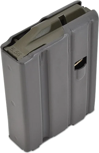 D TACTICAL MAGAZINE 5.56X45 - 10RD ALUMINUM GREY AR15