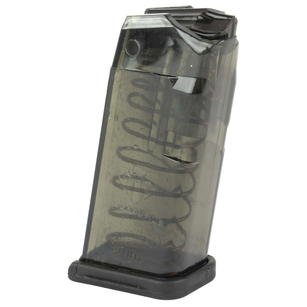 ETS Group SMKGLK26 Pistol Mags 10rd Standard 9mm Luger Compatible w/ Glock 26 Smoke Polymer - No Credit Card Fees - Low, flat rate shipping