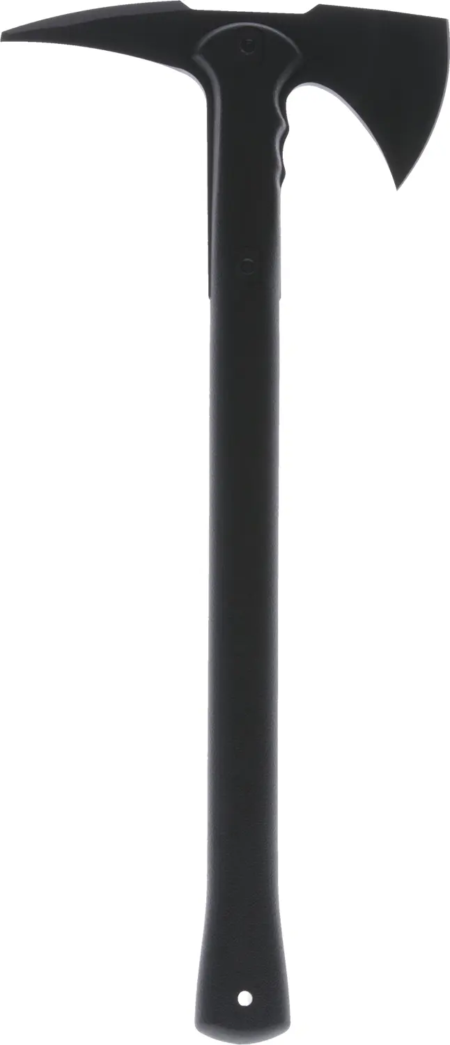Cold Steel CS90PTWH War Hawk Tomahawk w/Spike Plain 1055 Carbon Steel Blade Black Polypropylene Handle 19"