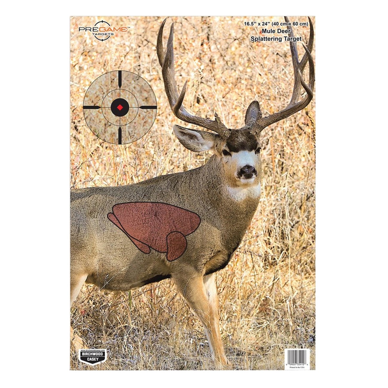 Birchwood Casey Pregame Mule Deer Target (3-Pack) - 35402