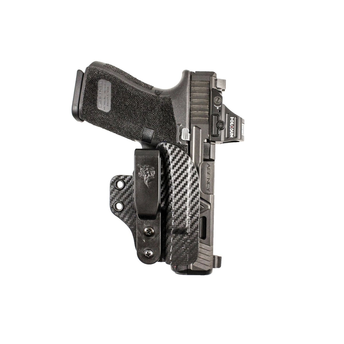 DeSantis Gunhide Lifeguard Springfield Hellcat IWB Holster Ambidextrous Kydex Black - Reliable and Comfortable - 216KJ9PZ0
