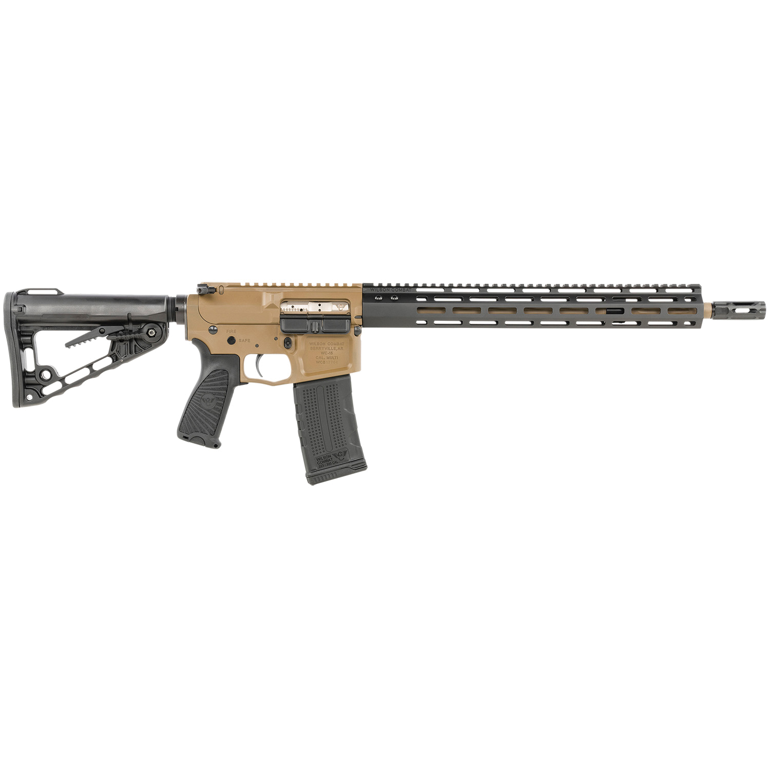 Wilson Combat Recon 5.56x45mm 16", Black - TRRCRCT556168F