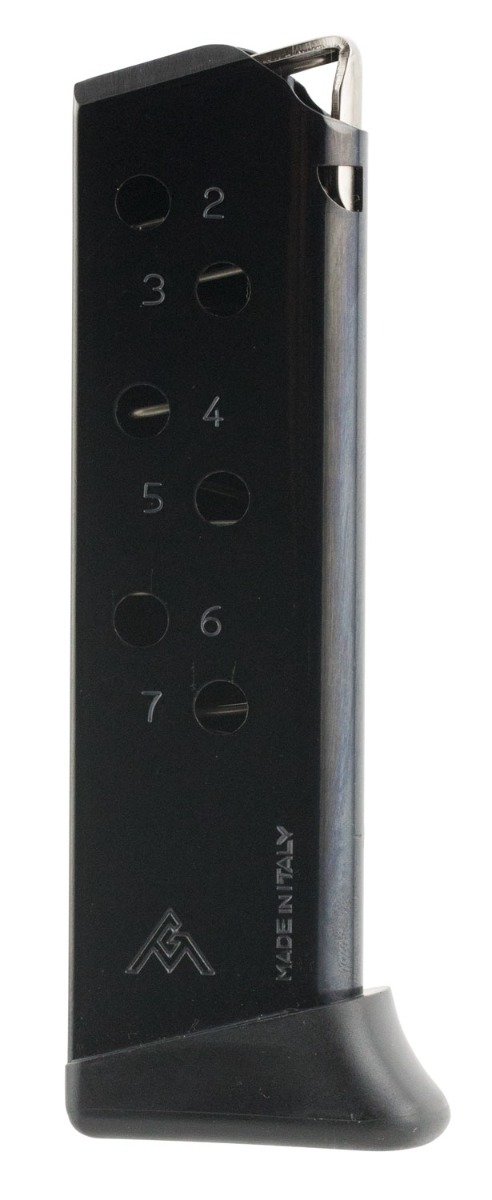 Mec-Gar Standard 7rd 380 ACP Magazine w/ Finger Rest, Walther PPK/S - MGWPPKSFRB