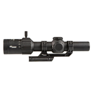 Sig-Sauer Sig Sauer Tactical Tango-MSR LPVO Rifle Scope 1-6x24 Illum MSR BDC6 incl/ Alpha MSR Mount Black
