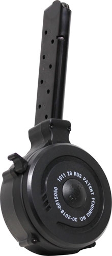 Iver Johnson 1911 .45 ACP 28-Round Drum Magazine