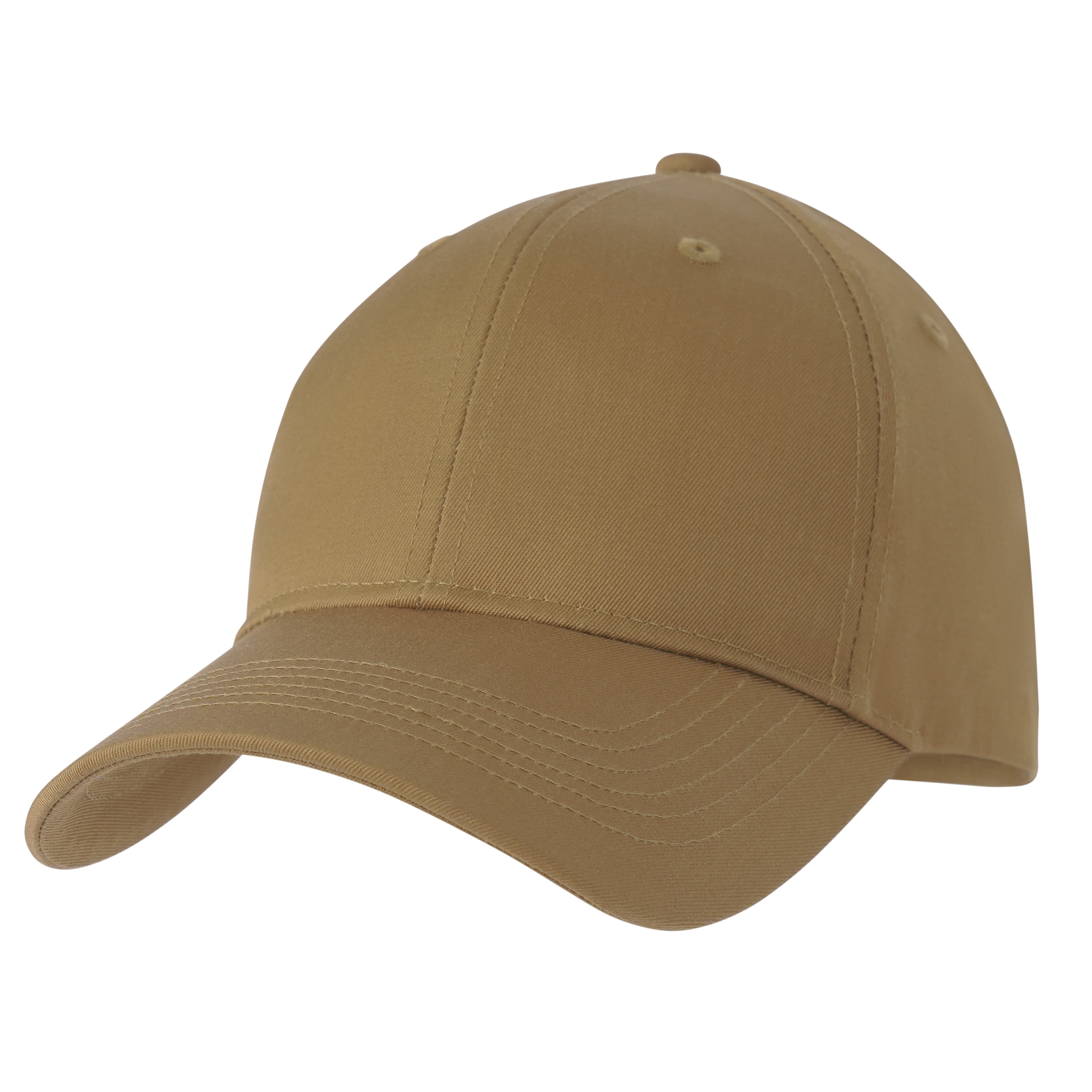 Rothco Supreme Solid Color Low Profile Cap - Coyote Brown