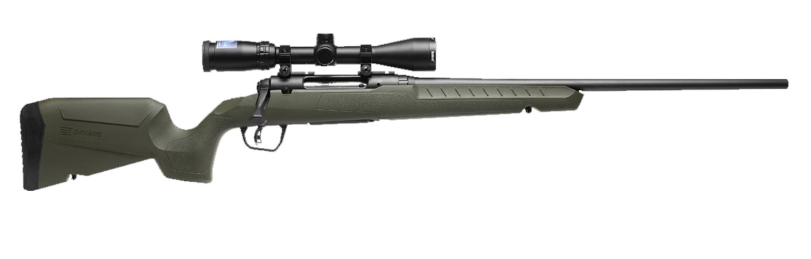 Savage Arms AXIS 2 CPT 400LEG BL/GRN PKG # 32221