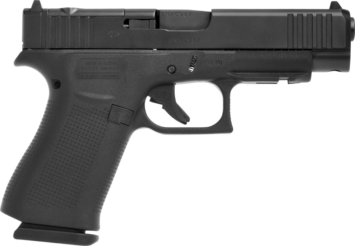 GLOCK G48 9MM 4" MOS 15+1 RAIL FS FRONT RAIL