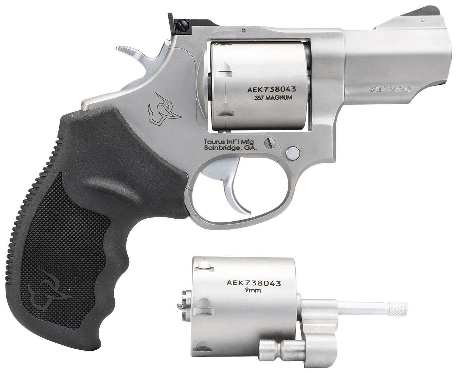 Taurus 692 Revolver 357 Mag/38 Special +P/9mm, 2.5" Barrel