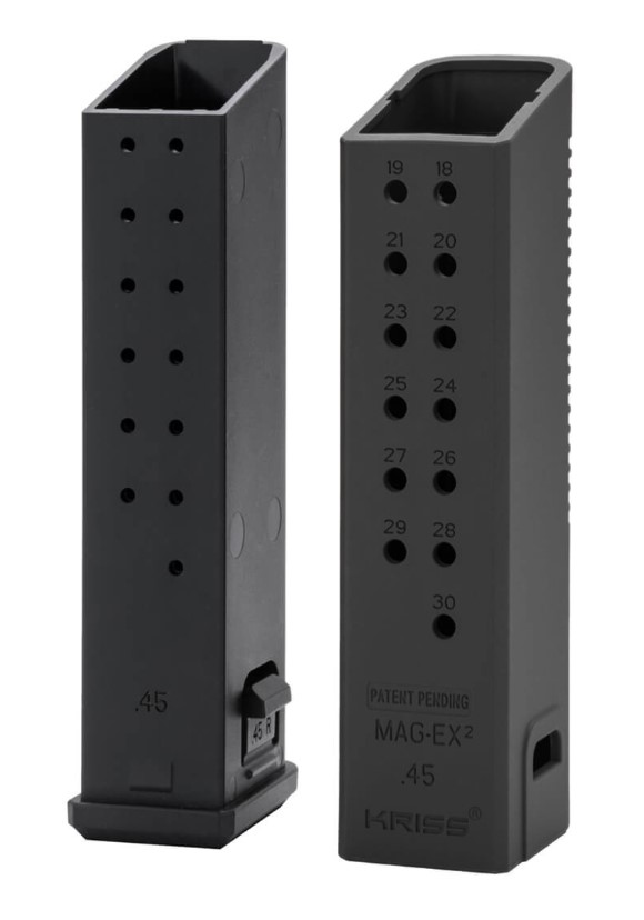 Kriss USA MAGEX2 EXTENSION KIT 45ACP BLK KVA-MX2K45BL00