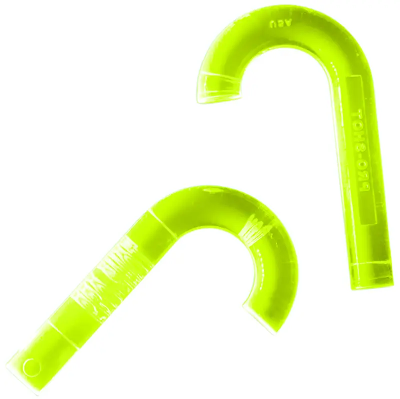 Pro-Shot BLGREEN2PK UV Bore Light .22 Cal/ 9mm Up Rifle/Pistol Fiber Optic Illuminator Neon Green 2 Pack