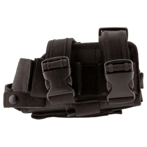 NCStar CVDLHOL2954B Drop Leg  Universal Semi-Auto Handgun PVC Fabric Black