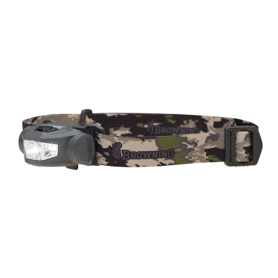 Browning Wide Angle Plus Ovix Range Headlamp - 250 lm Wide Angle Headlamp for Enhanced Coverage - 03713024