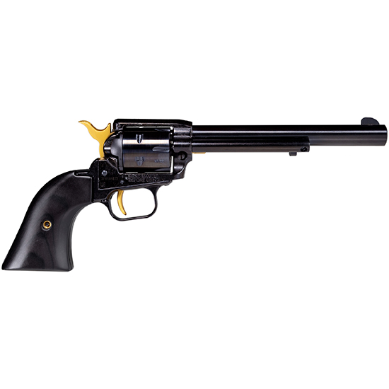 Heritage Rough Rider 22LR Revolver 6.5" Black/Gold