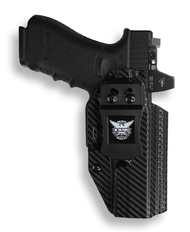 We The People Holsters Glock 17 / 22 (Gen1-4) / 31 / 47 (Red Dot Ready) Holster, Carbon Fiber