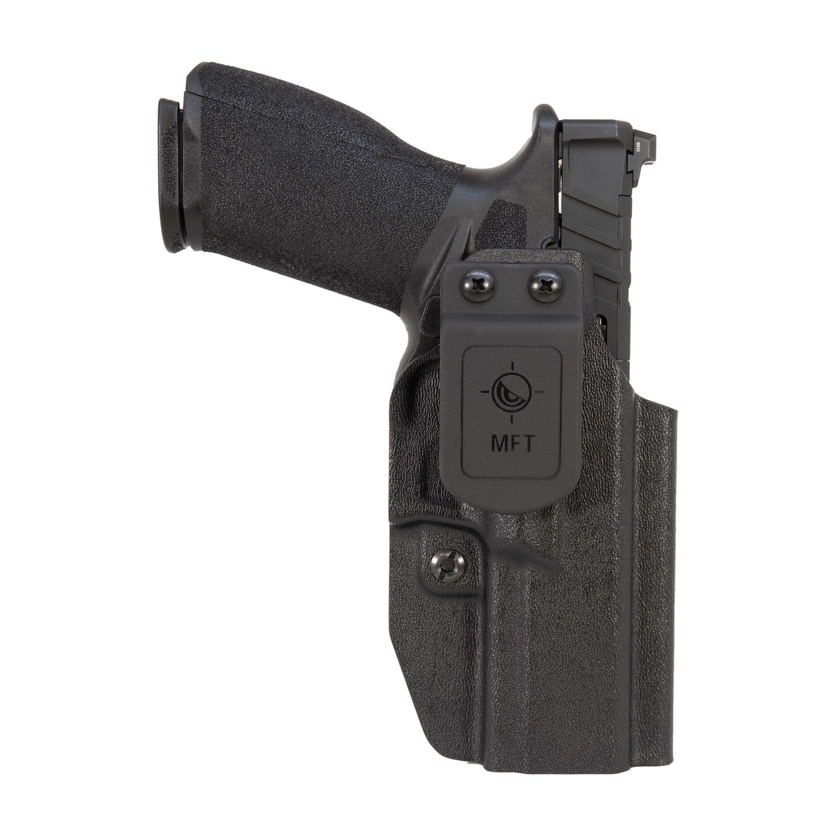 Mission First Tactical Minimalist Springfield Echelon IWB/OWB Holster Ambidextrous Kydex Black - Versatile and Durable - HSF-ECAIWBA-BL
